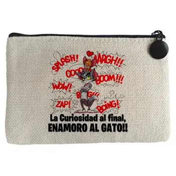 

Purse curiosity at the end fell in love with the cat phrase Love