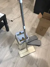 Mop Spray Cleaning-Cloth Fiber Spin-Mop Lazy-Fellow Wooden Floor Kitchen Magic Hand-Washing