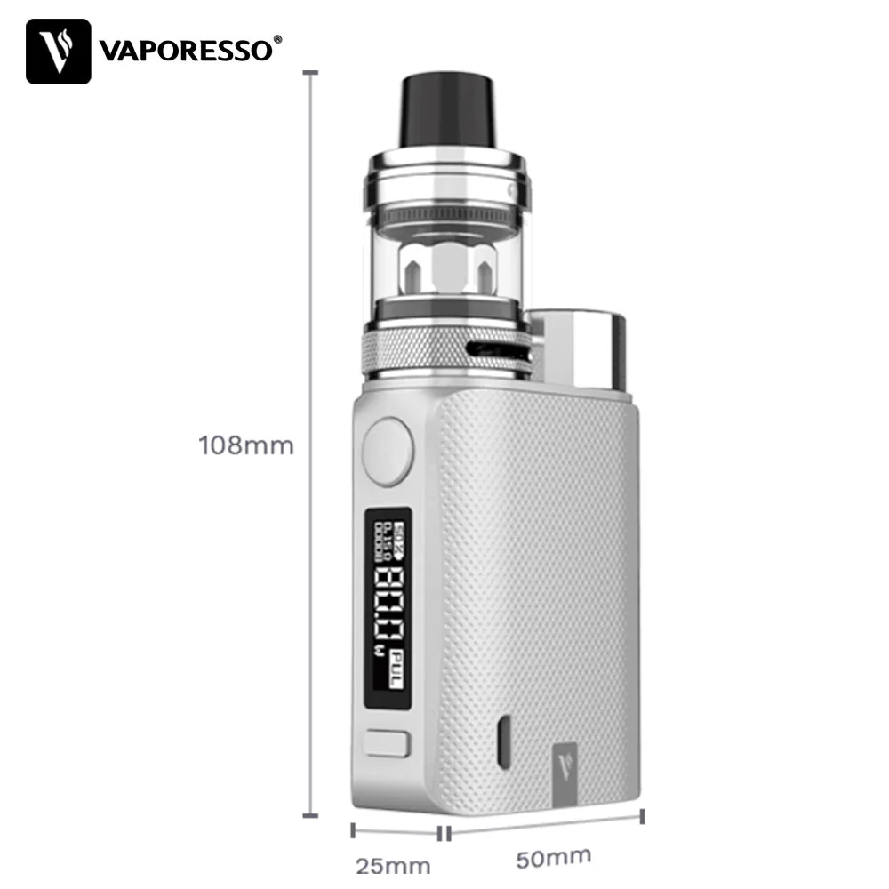Beste Originele Vaporesso Vape Swag 2 Kit Met Doos Mod Nrg Pe Tank Verstuiver Gt 4 Meshed Coil Core Batterij Vapour elektronische Sigaret