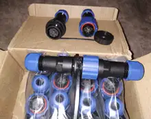 Conector a prueba de agua SP16 IP68, conector macho y hembra de 2/3/4/5/6/7/8/9 Pines, Conector de cable de acoplamiento de aviación DIY YOU