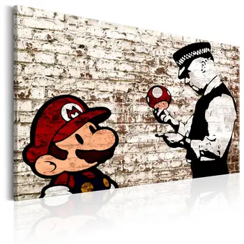 

Table Banksy Torn Wall