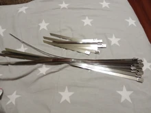 Stainless-Steel Cable-Ties Heat-Straps Zip-Wrap METAL EXHAUST 10PCS Induction-Pipe 250/300/350/400mm