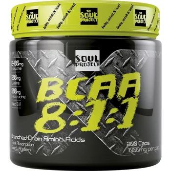 

BCAA 8:1:1 - 200 capsules [Soulproject]