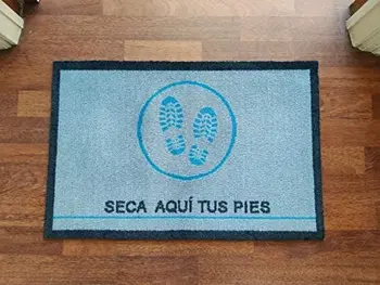 

Carpet-absorbent doormat disinfectant for Footwear-polyamide Material with Base Slip and washable