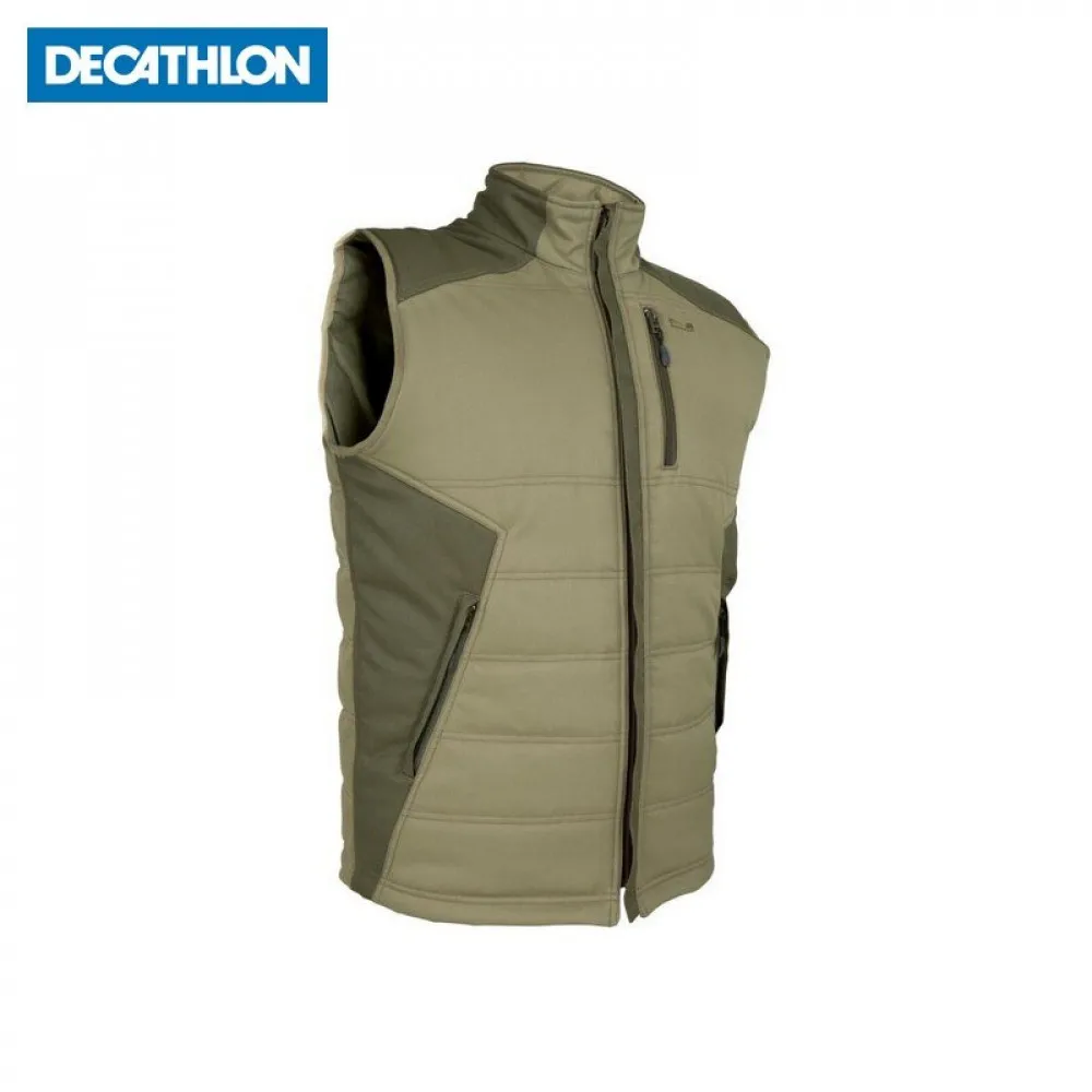Жилет утепленный прочный 300 SOLOGNAC x Decathlon|Жилеты и безрукавки| |