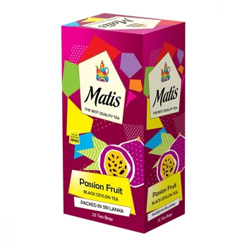 

Tea Matis "baking fruit", black with additives, 25 bags