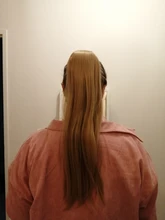 HAIRRO-coleta larga y Lisa para cola de caballo, horquillas, extensión de cabello sintético