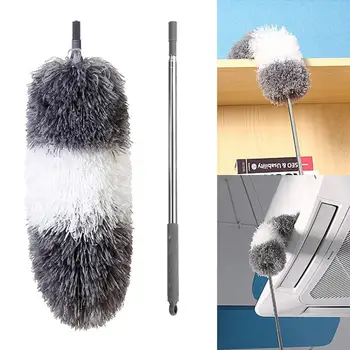 

Retractable Microfiber Cleaning Duster Brush Extend Stretch Feather Dusting for Home Furniture Cleaning Accessories Brush