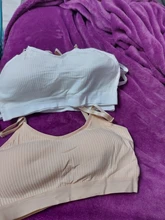 Gran oferta sostén sin costuras sujetadores para mujeres Copa transpirable Bralette alambre libre dormir sujetador tubo Superior de Deportes de sujetador de alta calidad