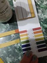 1 juego = 80 tiras Profesional 1-14 pH papel de tornasol ph tiras de prueba de agua cosméticos la acidez del suelo, tiras de prueba con tarjeta de control