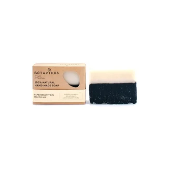 

Botavikos natural handmade soap "birch charcoal and shea butter"