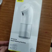 Baseus automático de jabón dispensador infrarrojo Sensor sin contacto de espuma de dispensador de jabón líquido de mano de la bomba de lavado dispensador desinfectante botellas