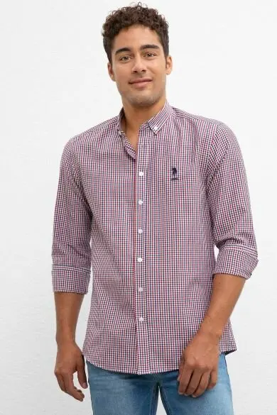 U.S. POLO ASSN. Мужской тканый гомлек