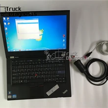 Ноутбук T420+ диагностический комплект для диагностики крана экскаватора для грузовиков и экскаваторов с диагностическим программным обеспечением для диагностики LIEBHERR SCULI