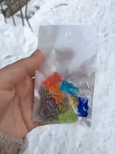 Mini collar de oso de goma para mujer, Color caramelo, regalos de Navidad, collares colgantes de estrella, joyería para mujer, Bisutería