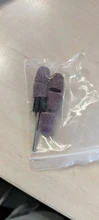 BNG-tapa termo abrasiva para manicura, tapas de bloque de lijado con clavo tipo mandril para el cuidado de los pies, 80, 5 uds.