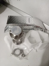 304-Stainless-Steel Fitting Tri-Clamp Sight Glass Homebrew Diopter Clover OD 38mm-Pipe