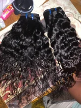 IWISH-mechones de cabello ondulado al agua, extensiones de cabello brasileño Remy de 30 pulgadas, mechones de cabello humano ondulado rizado, 1/3/4 Uds.