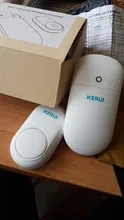 KERUI-botón inalámbrico M518 de autogeneración, 52 canciones, 5 niveles de volumen opcionales, No necesita batería, timbre autoalimentado