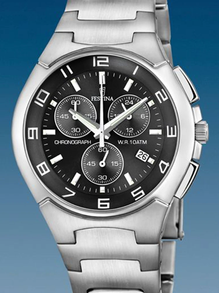 FESTINA F6698/2 Jam Tangan Pria Kronograf Abadi Disertai Casing dan Garansi  2 Tahun - AliExpress Jam tangan