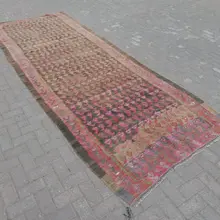 Турецкий ковер бегун 4'11'' X 13'3''/150X405 см