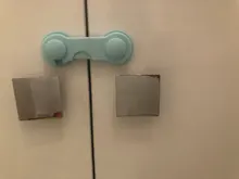 10 unids/lote cerradura de seguridad para armario de niño, cerradura de nevera para puertas de niño, cerradura de cajones, cierre de plástico para armario de seguridad para bebé