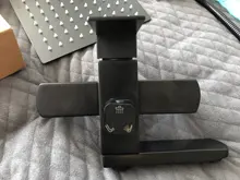 Uythner-Grifo de ducha efecto lluvia para pared, mezclador de agua para bañera, negro mate