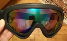 Gafas de esquí a prueba de viento para invierno, lentes de seguridad para deportes al aire libre, Anti-UV, a prueba de polvo, para ciclismo