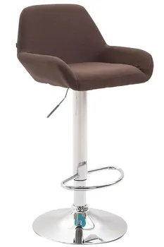 

Barhocker Braga Stoff chrom