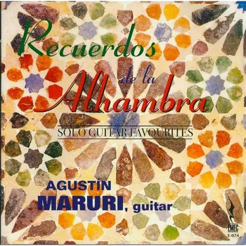 

CD SCRAPBOOK ALHAMBRA-SOLO GUITAR FAVORITES-AGUSTIN MARURI