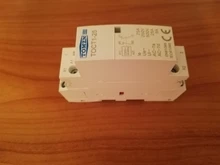 Din Rail Modular Contactor 50/60hz 220V/230V 2no 2nc Household 2P 25A TOCT1 1NC 1NO