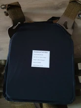 Placas de armadura suave balístico, 10x12 pulgadas, NIJ nivel IIIA 3A, paneles de aramida a prueba de balas, armadura corporal para chaleco JPC, 2 uds.