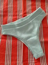 INGAGA juego de Bikini estilo Push Up trajes de baño de alta cintura traje de baño mujeres acanalado Bikini trajes de baño, Bikini brasileño púrpura 2021 bañistas