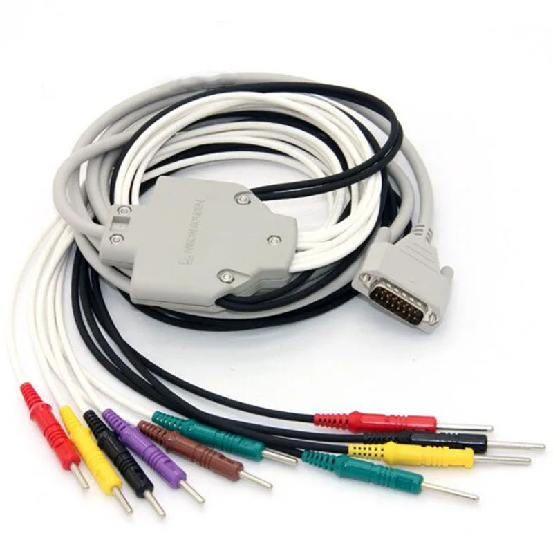 Оригинальный кабель Nihon Kohden ECG-9130 EKG 10 разъем IEC Din 3 0 |