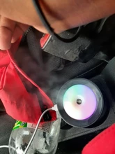 USB Humidifier Ultrasonic Desktop Mini Portable Car-Mist-Maker Office 320ml with 7-Colors