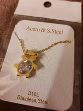 Nextvance-collar de acero inoxidable con colgante de oso de dibujos animados, corazón de circonita cúbica AAA, regalo para hombre y mujer, Bisutería