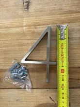 House Number Sign Letters Alphabet Address Numeros Dash-Slash-Signage Silver Outdoor