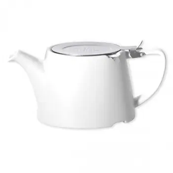 

Teapot oval white satin 750 ml