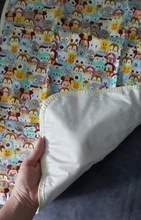 Almohadilla de orina impermeable para bebé, cambiador lavable para recién nacido, pañales de tela de dibujos animados para niño, colchón transpirable reutilizable