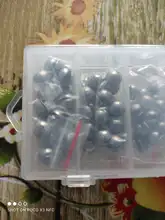 Unids/caja de plomo de mordedura abierta, clip de pesca desnuda, mordedura redonda, plomada, aparejos de pesca auxiliares, 100