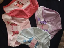 Lote de 4 Uds. De ropa interior para niños, bragas de algodón para niñas, pantalones cortos con diseños de dibujos animados de 2 a 10 años, ZL15