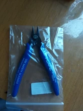 1 Uds azul de lado cizalla cortadora Clipper de cordón Alicates para alambre de joyería herramientas de alicates, herramientas y equipo