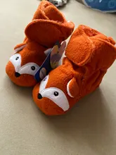 Calcetines para zapatos de bebé, botines para niño y niña, calzado cálido para la cara de Animal, antideslizantes, zapatos suaves para cuna de bebé recién nacido