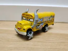 Disney Pixar coches 3 coches 2 Mack tío escuela autobús camión Diecast 1:55 suelto Rayo McQueen coche de juguete nueva marca en Stock