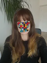 MUMUP-extensiones de cabello sintético falso para mujer, pinza con flecos en flecos, pinzas para el pelo, accesorios para el cabello, extensiones de cabello