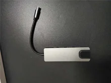 Multi USB 3.0 hub type C adapter to HDMI Gigabit Ethernet Rj45 Lan for Macbook Pro Air