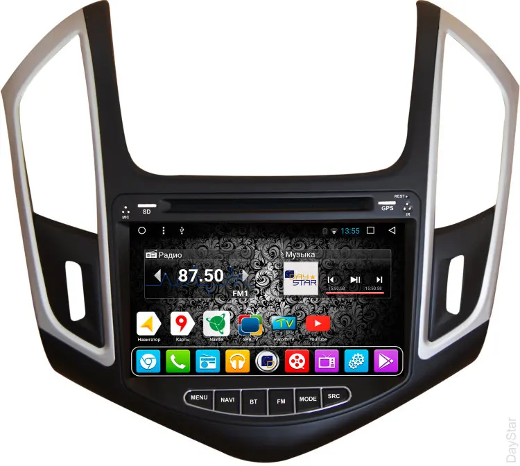 Штатная магнитола DayStar DS-7049HD Chevrolet Cruze 2013+ ANDROI