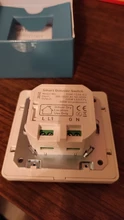 Interruptor de atenuación inteligente Tuya Zigbee, Control remoto táctil, atenuador LED por voz, compatible con asistente de Alexa y Google Home