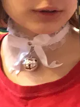 Nueva ajustable gargantilla de encaje con Bell dulce lindo collares gargantillas góticas Collar para las mujeres las niñas desmontable Cosplay joyería de fiesta