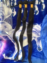 Brazilian Hair Bundles Long Bone 36-38-40inch 1B Straight 32-34